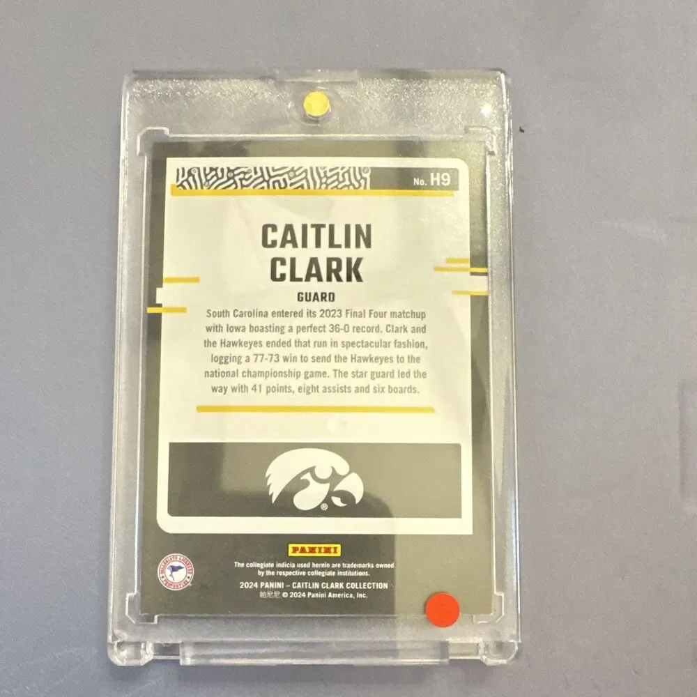Panini 2024 Caitlin Clark Collection Highlights H9 Hawkeyes Target RC